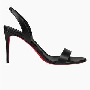 Auth Christian Louboutin O Marylin 100 Slingback Sandal. Sz40 / US 9.5-10